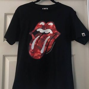 A Bathing Ape Rolling Stones Tee
